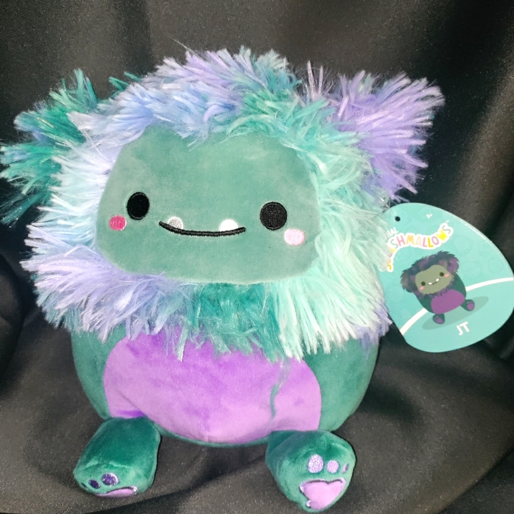 8" JT the Big Foot Squishmallow
